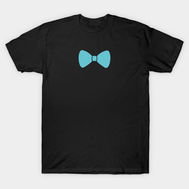 Simple Turquoise Ribbon Bow T-Shirt by XOOXOO